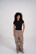 ROUND NECK SHORT SLEEVE - Black